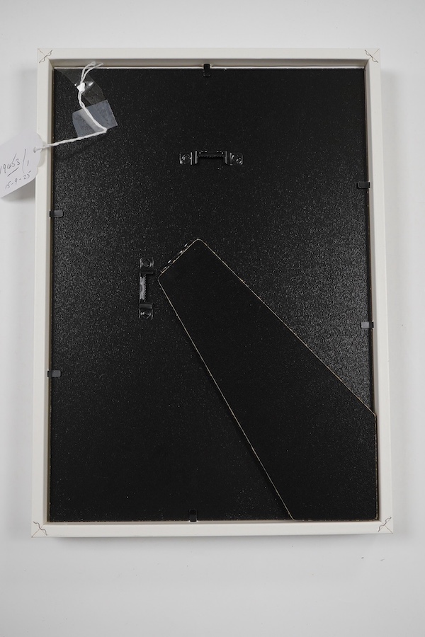 George Barris, a black and white photograph of from Marilyn Monroe's last photoshoot, taken on Santa Monica beach in July 1962, shortly before her death, signed in black ink by Barris to the lower edge of the image, stam